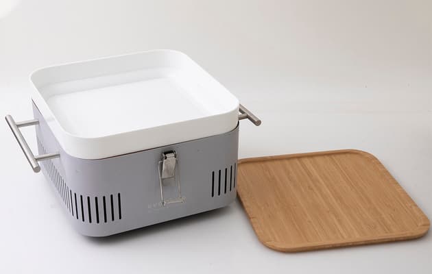 Everdure by Heston Blumenthal Cube Portable Charcoal BBQ