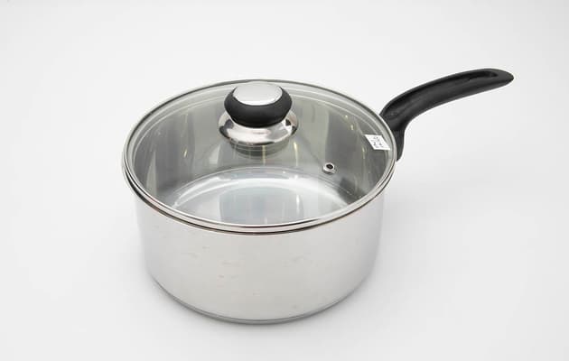 Wiltshire Classic Stainless Steel Saucepan with Glass Lid 20cm/2.5L