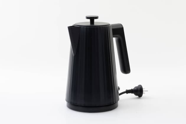 Anko 1.7L Fluted Kettle - Black JK-154-2200 43229222