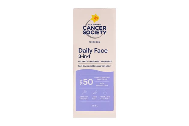 Cancer Society of NZ Daily Face 3-in-1