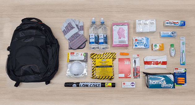 Consumer-guided DIY 3 day kit