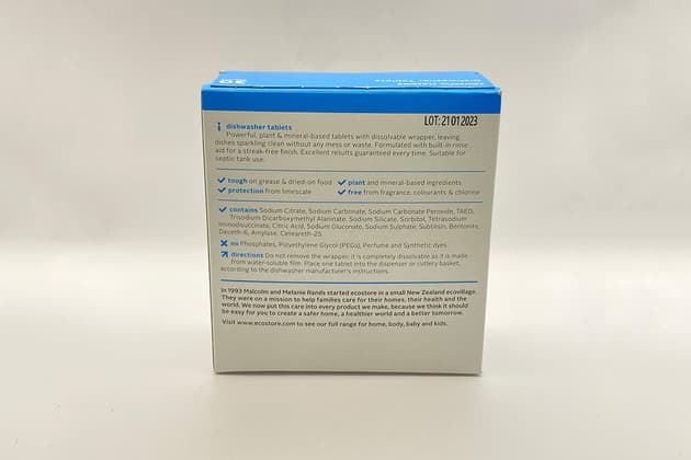 Ecostore Dishwasher Tablets with Rinse Aid