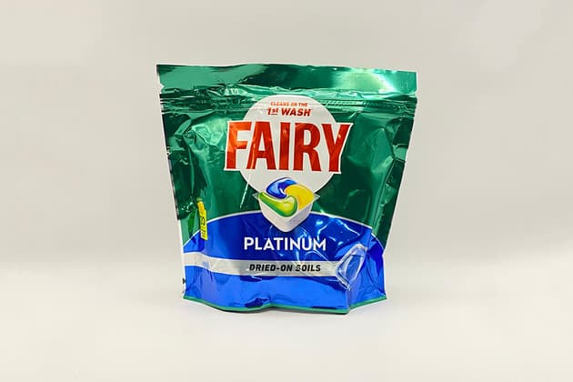 Fairy Platinum Dried On Soils Capsules Lemon