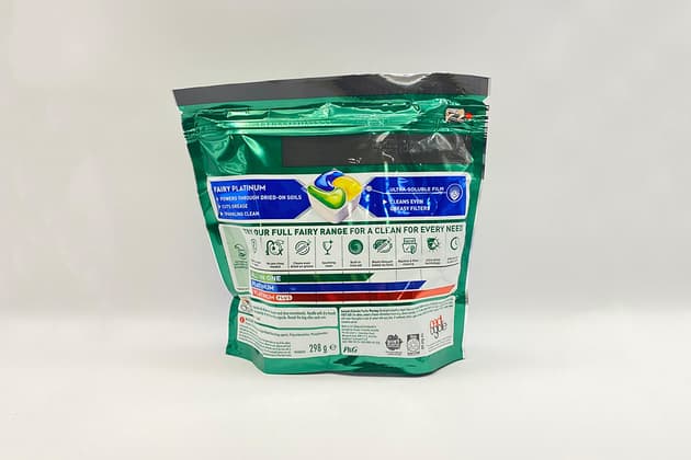 Fairy Platinum Dried On Soils Capsules Lemon