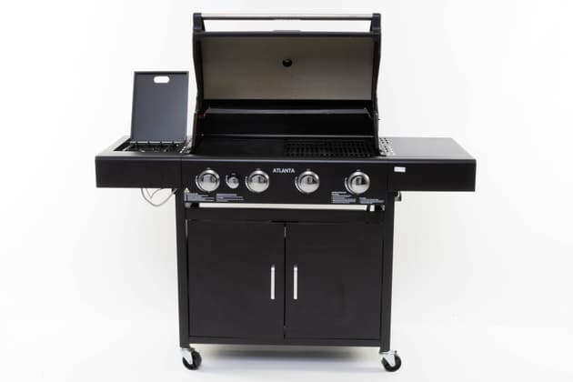 Grilled Atlanta 4 Burner Gas BBQ