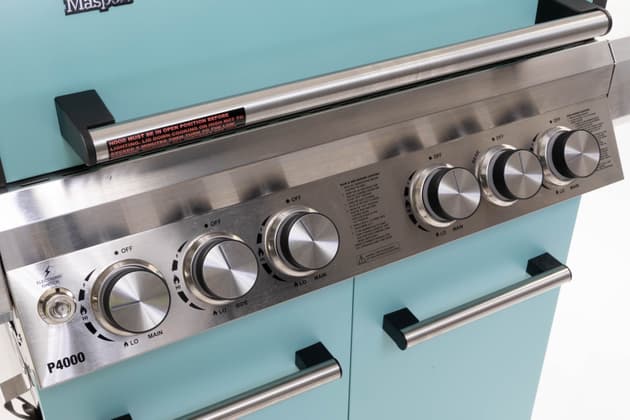 Grilled by Masport 4 Burner Mint 553346
