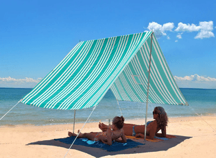 Hollie & Harrie Sombrilla Shade Tent Iridescent Stripe