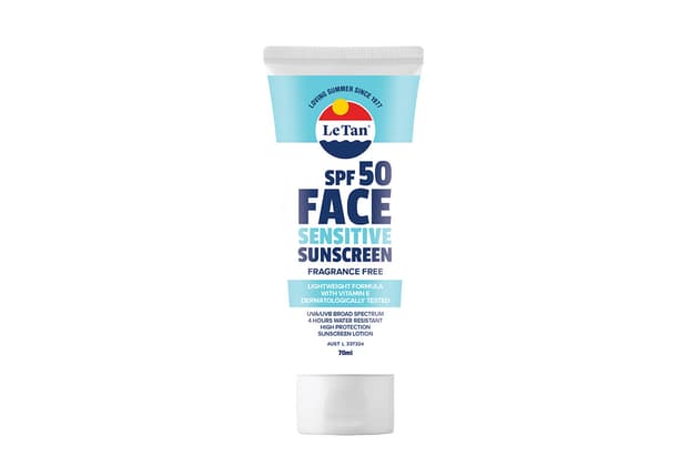 Le Tan SPF50 Face Sensitive Sunscreen