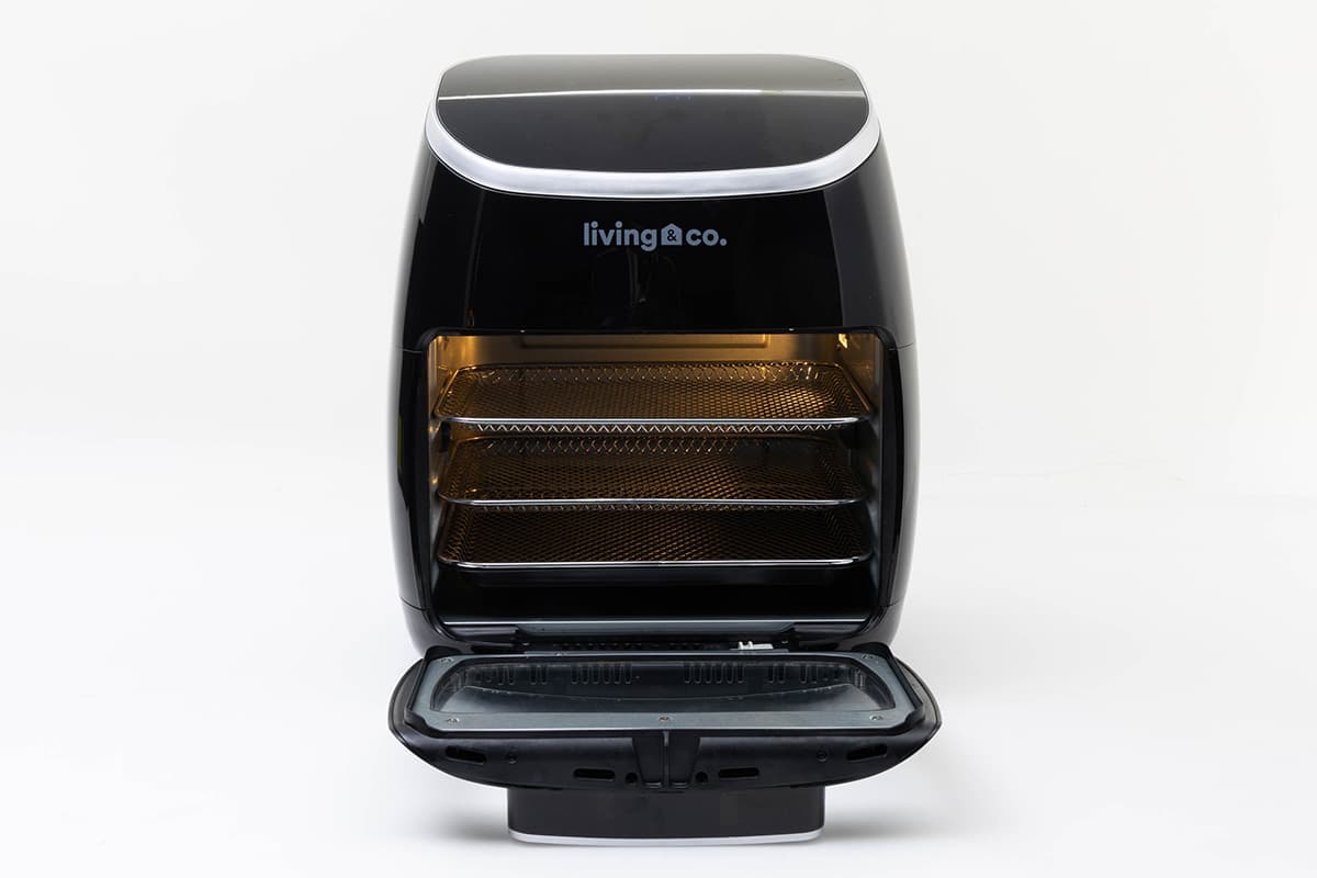 Living & Co Air Fryer Black 11L AF60A Air fryers Consumer NZ