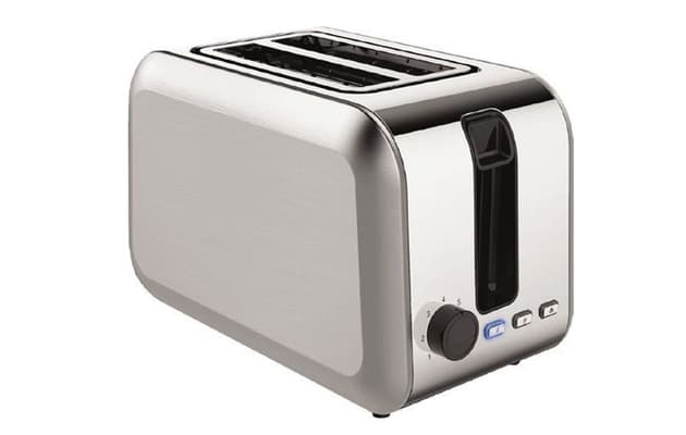 Living & Co 2 Slice Stainless Steel Toaster TA01308A-SA 9401056424511