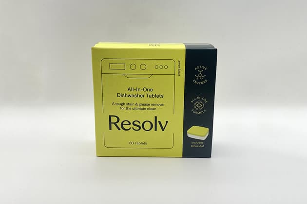 Resolv All-In-One Dishwasher Tablets Lemon Scent
