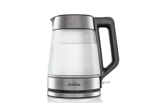 Sunbeam Morning Frost Glass Kettle KE6200