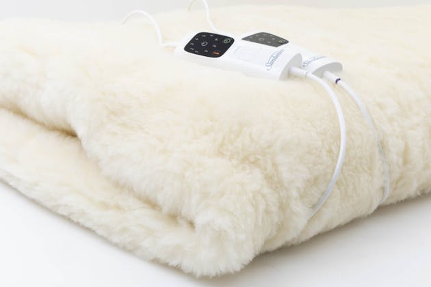 Sunbeam Sleep Perfect Wool Fleece Electric Blanket BLW6651